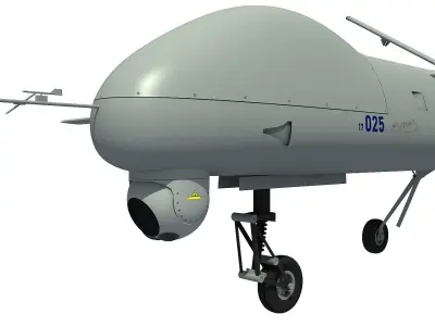 ANKA S UAV 3D model