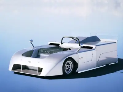 Chaparral 2J 1970 Low-poly 3D model