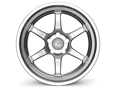 Cosmis XT-006R wheels 3D model