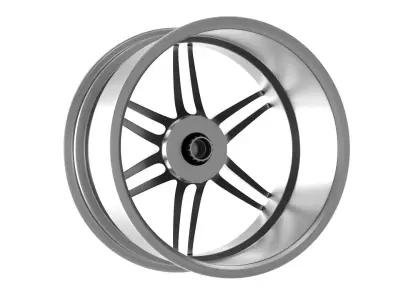 HRE SeriesP1 P106 center lock Low-poly 3D model