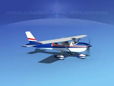 Cessna 150 Commuter V10 3D model