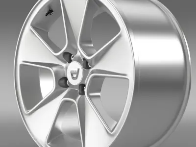 Dacia Logan rim 3D model