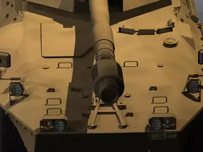 Centauro B1 tank destroyer 3D model