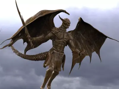 Demon warrior 3D model