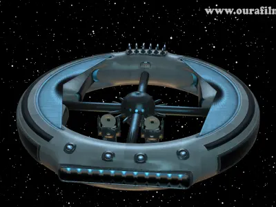 Space Base 3D model