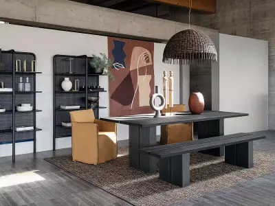 Dining Tables Gervasoni Yaku Free 3D model