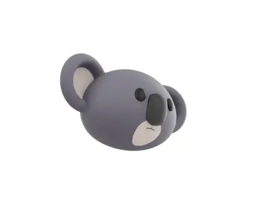 Prop142 Koala Head 3D model