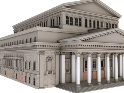 Bolshoi Theatre 3D model