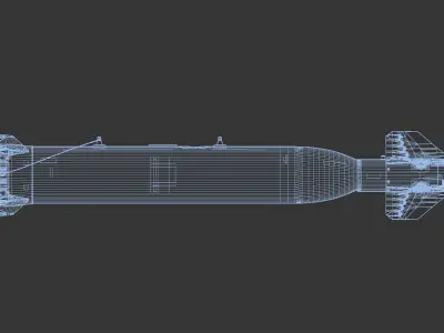 GBU-27 Paveway 3D model