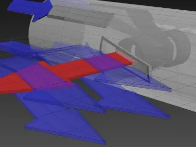 Aero Foil - Airwing Concept 3D model