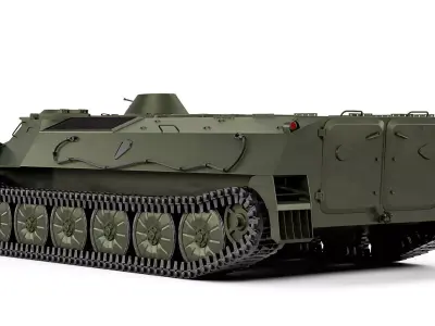MT-LB 1964 3D model