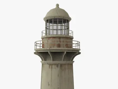 Lighthouse Low-poly 3D model