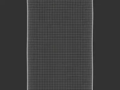  Heathered Knitted Diamond Designer Rug Model, White 