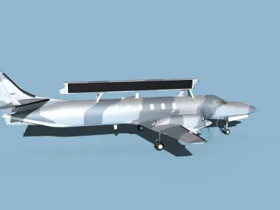 Swearingen RC-26 Condor V03 3D model