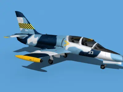 Aero Vodochody L-39C Albatross V04 3D model