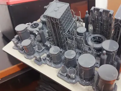 MILITARY FUEL PROPS FOR WAR TERRAIN 1-35 SUPPORTED STL 3D print model