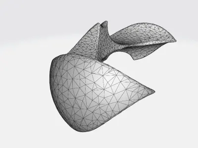 Bat Logo V2 Batarang 3D print model