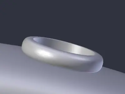 One Ring Low-poly 3D model