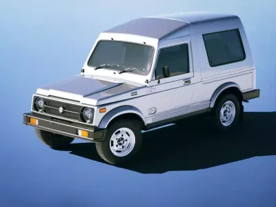 Suzuki Gypsy 2016 Low-poly 3D model