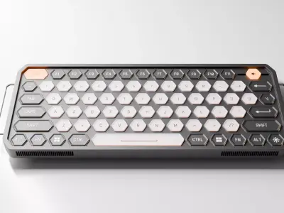 Keyboard concept 3D model