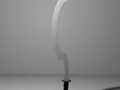 Medieval Dagger Khopesh Free 3D model