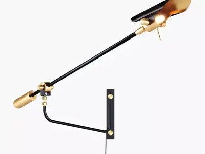 Daniel Gallo - Applique potence balancier Bird 3D model