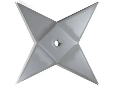 Throwing Star - Type 2 3D model