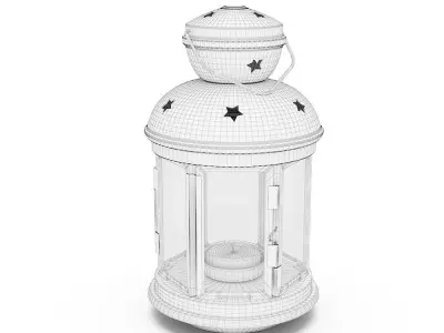 Rothera Lantern Free 3D model