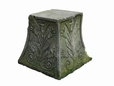 Medieval Stone Low-poly 3D model