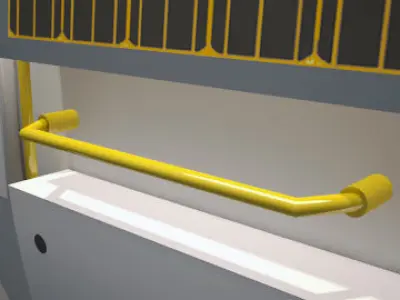 The Axiom hub modules AxH1 and AxH2 3D model