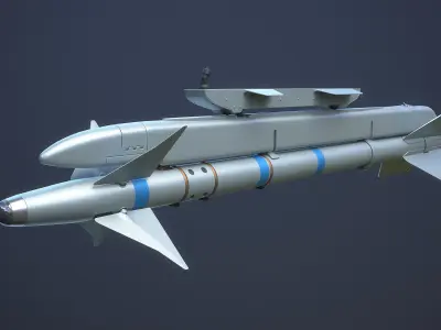 AIM-9 Sidewinder 3D model