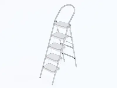 Stepladder step ladder 3D model