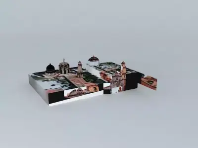 Oratorio San Felipe Neri San Miguel de Allende 3D model