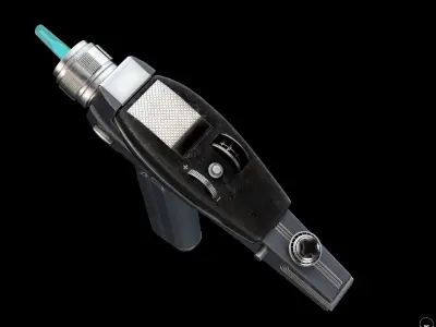 Starfleet Phaser Low-poly 3D model