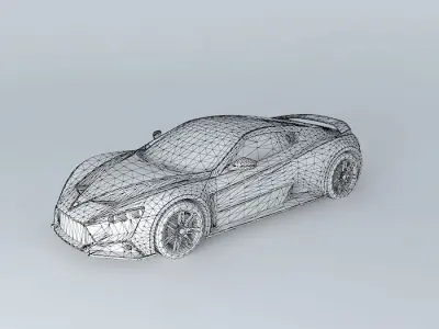 Zenvo ST1 2010 Free 3D model