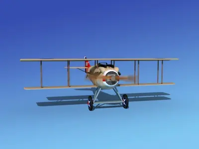 SPAD VII 3D model