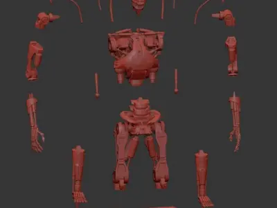 T-800 Terminator V2 3D print model