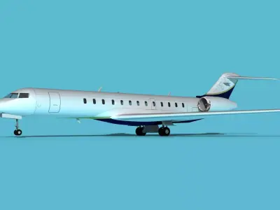 Bombardier Global 7000 V05 3D model