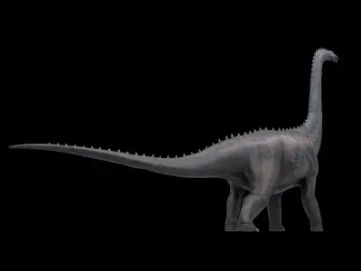 Argentinosaurus Asset Pack Low-poly 3D model