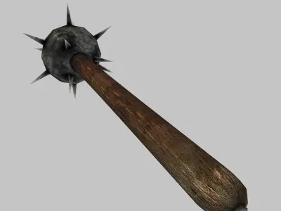 Morgenstern mace 3D model