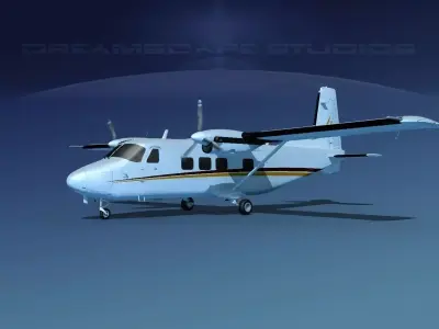 Harbin Y-12 II V05 3D model