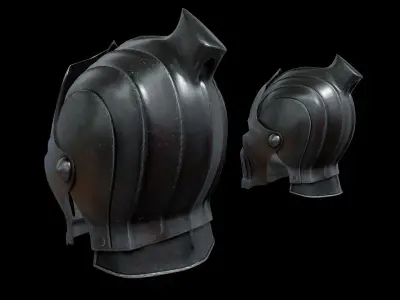 Vampire helm 3D model