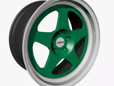 Rim Model wheel with 3D model