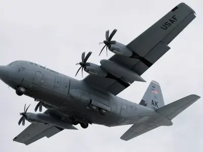 Lockheed Martin C-130 Hercules 3D model