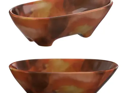 DISH DINOSAUR DESIGNS bowl 3D model