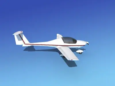 Daimond DA-20 Katana V11 3D model