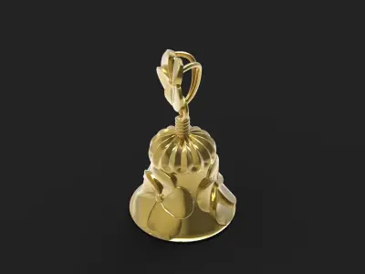 Flower Bell 3D print model