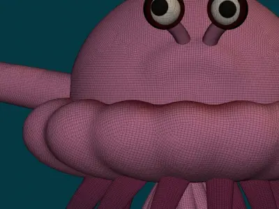 number 1 AA1 Free low-poly 3D model