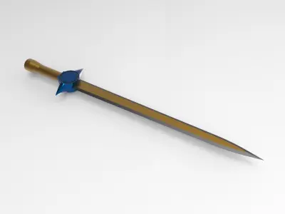 Sword type A 3D model