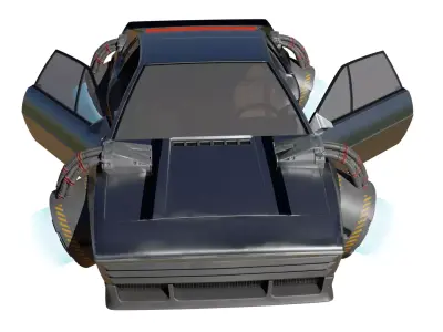 Cyberpunk Car 3D model